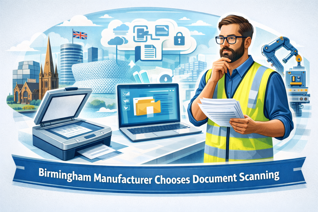 Birmingham Manufacturer Chooses Document Scanning