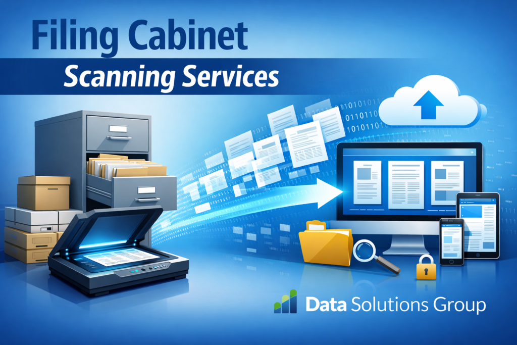 Filing Cabinet Scanning Services