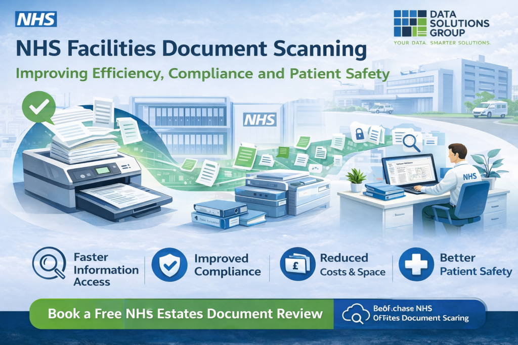 Document Scanning for NHS Facilities Departments